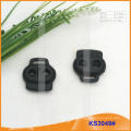 Nylon cord stopper or toggle for garments,handbags and shoes KS3049#
